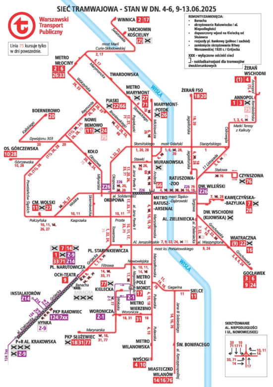 Wielka ofensywa Tramwajów Warszawskich. Tramwajarze remontują i budują jak szaleni