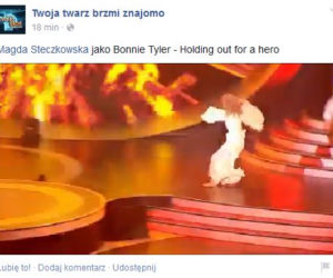 Twoja twarz brzmi znajomo 2, odcinek 7. Magda Steczkowska jako Bonnie Tyler: CAŁY WYSTĘP!!!