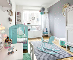 Pokój dla dziecka w stylu shabby chic