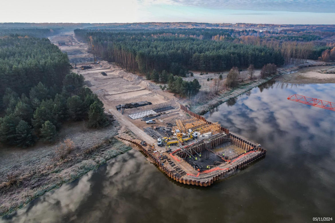 Nowy most na  Bugu w ciągu S19