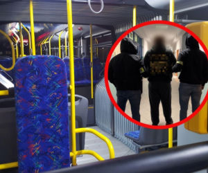 Pokłócił się z kierowcą, opluł go i wybił szybę. Awantura w autobusie zakończona zatrzymaniem!