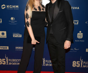 Emilia Raszyńska i Mariusz Czerkawski  na Gali Mistrzów Sportu 2020