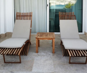 Leżak na balkon