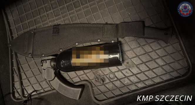Chodził z maczetą, w sklepie zaatakował gazem