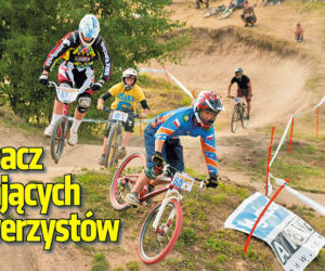 Zobacz latających rowerzystów