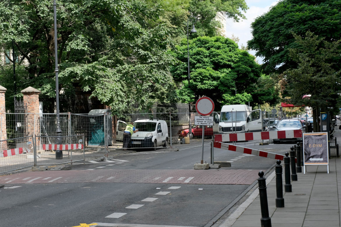 Remont ulicy Wspólnej