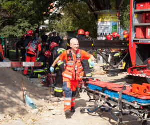 Akcja ratunkowa na terenie Uniwersytetu Warszawskiego