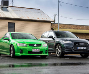 Audi Q5 i Holden Ute