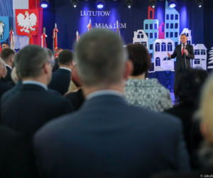 Łódzkie. Prezydent Andrzej Duda z wizytą w Lututowie