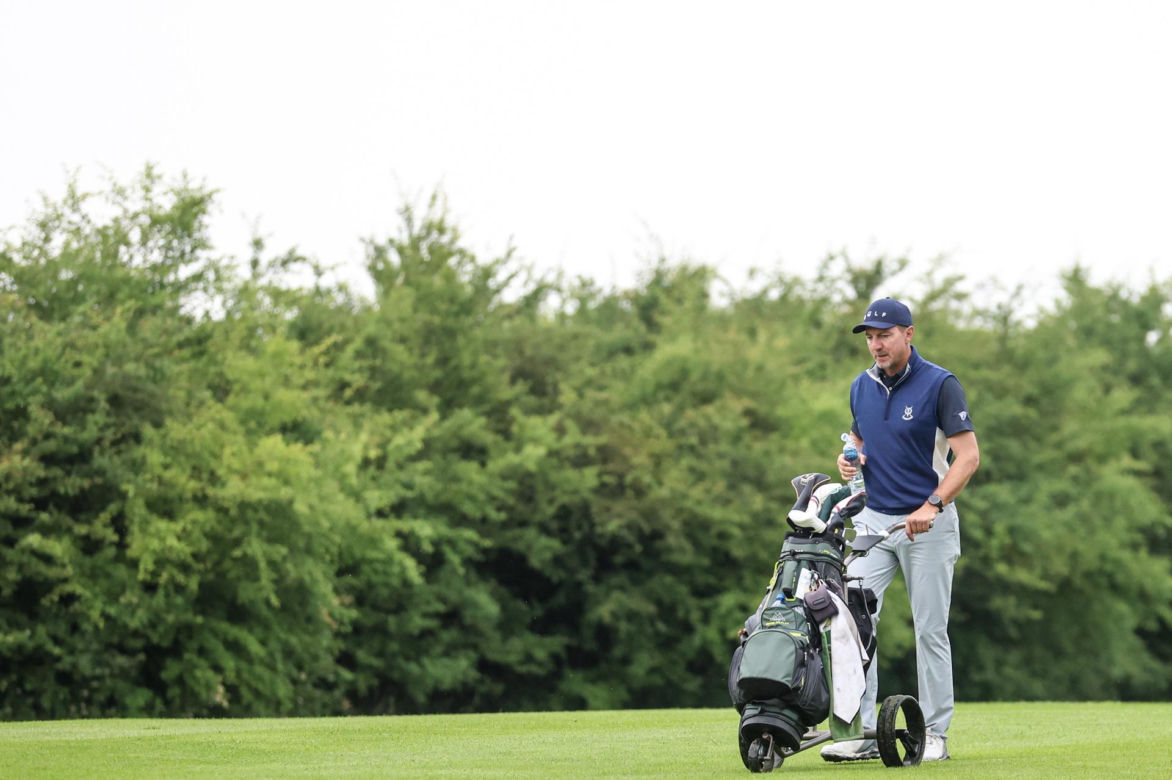 Jerzy Dudek na polu golfowym