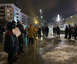 Strajk kobiet w Olsztynie (28.01.2021)