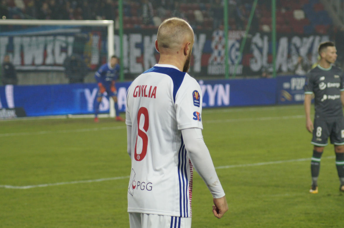 Górnik Zabrze - Lechia Gdańsk: Ponad 8 tysięcy fanów wspierało Trójkolorowych