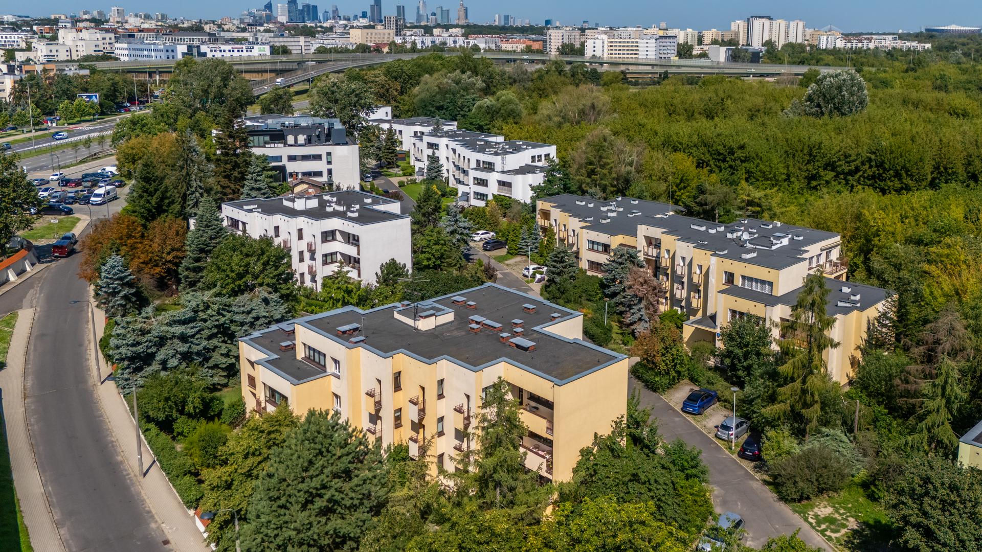 Osiedle rządowe na ul. Grzesiuka w Warszawie