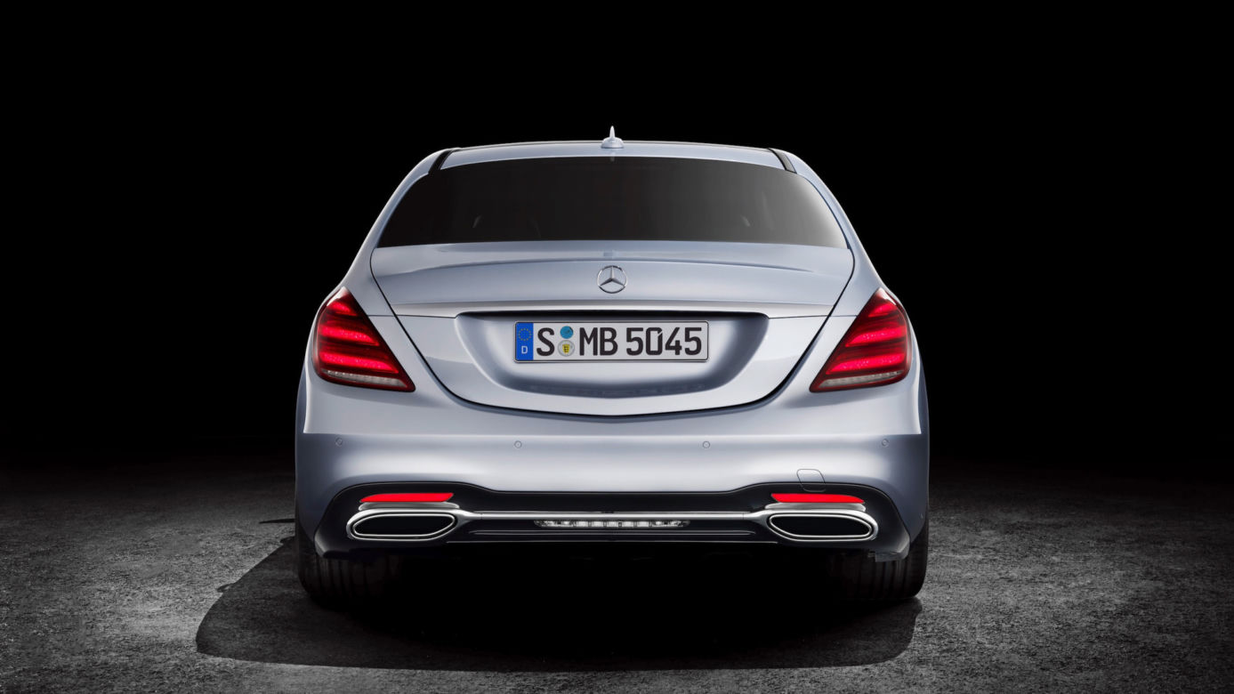  Mercedes-Benz Klasy S lifting 2018