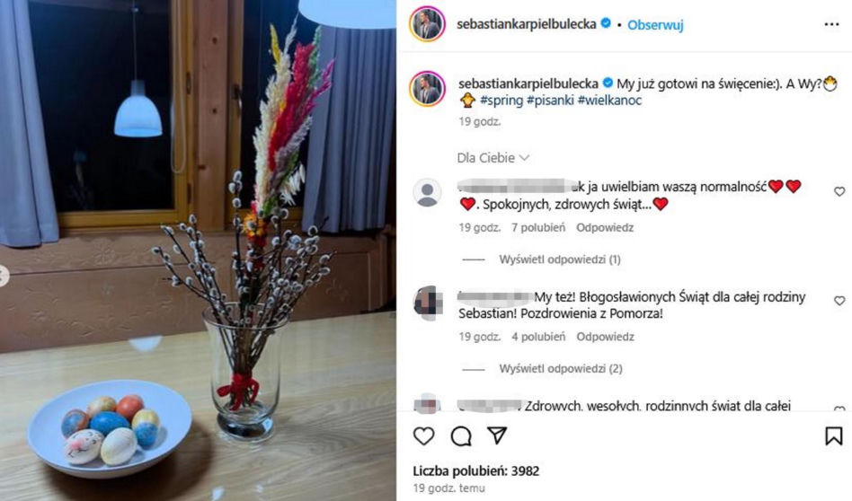 Gwiazdy w mediach społecznościowych pokazały swoje święconki