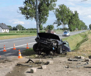 Chwile grozy na DK nr 91! Niemowlę trafiło do szpitala!