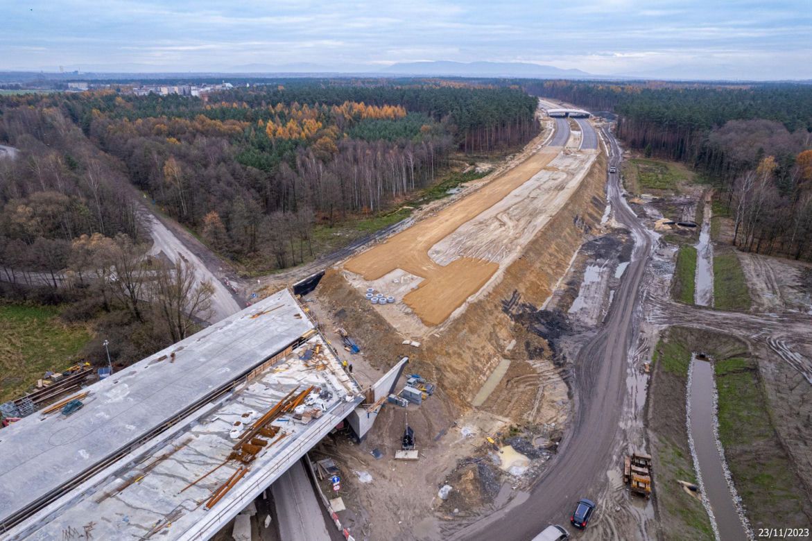 Budowa drogi ekspresowej S1 Oświęcim - Dankowice