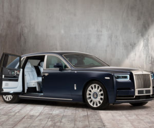 Różany Rolls-Royce Phantom