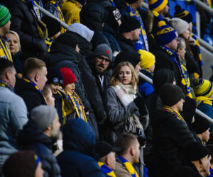 Arka Gdynia - Raków Częstochowa, zdjęcia kibiców i piłkarzy z meczu 17. kolejki PKO BP Ekstraklasy