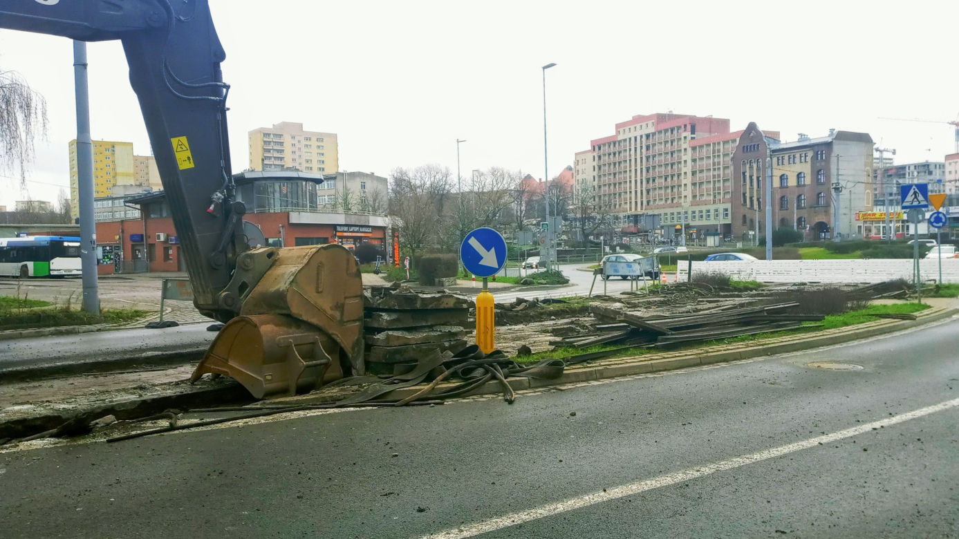 Ruszyła przebudowa torowisk na Niebuszewie