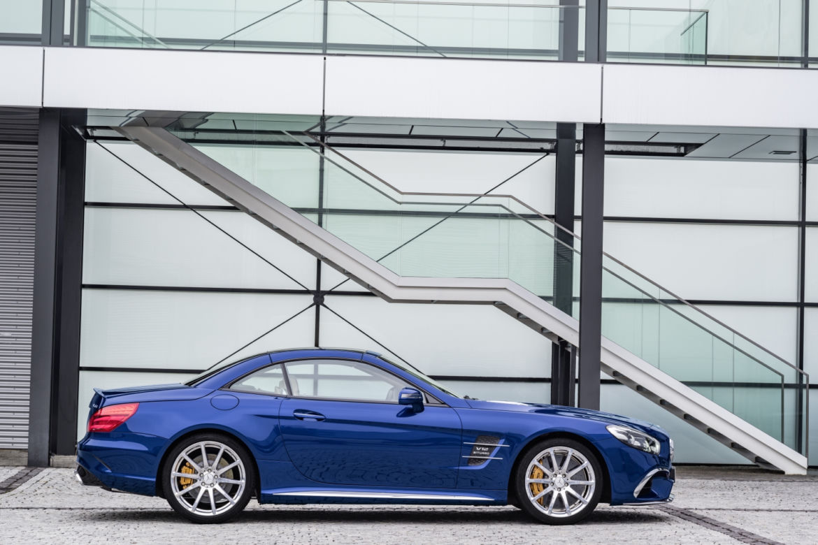 Mercedes-Benz SL lifting 2016
