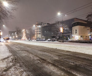 Śnieżyca w Śląskiem. Koszmarne warunki na drogach [ZDJĘCIA]