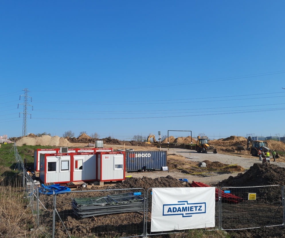 Budowa schroniska dla zwierząt w Szczecinie - kwiecień 2021