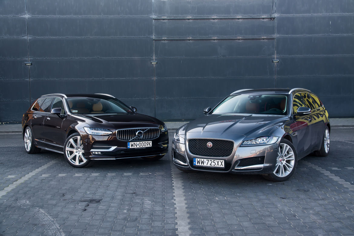 Jaguar XF Sportbrake vs. Volvo V90