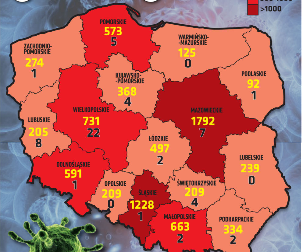6 kwietnia 2021 koronawirus. Ile jest nowych zakażeń i zgonów we wtorek? 