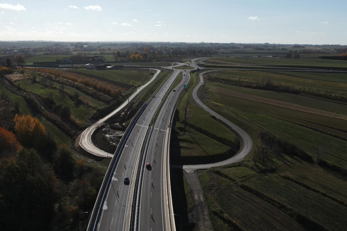 Obwodnica Opatowa (grudzień 2025)