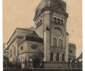 Synagoga w Lesznie na starych zdjęciach
