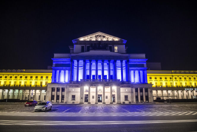 Warszawa w pierwszych dniach po rosyjskiej inwazji na Ukrainę