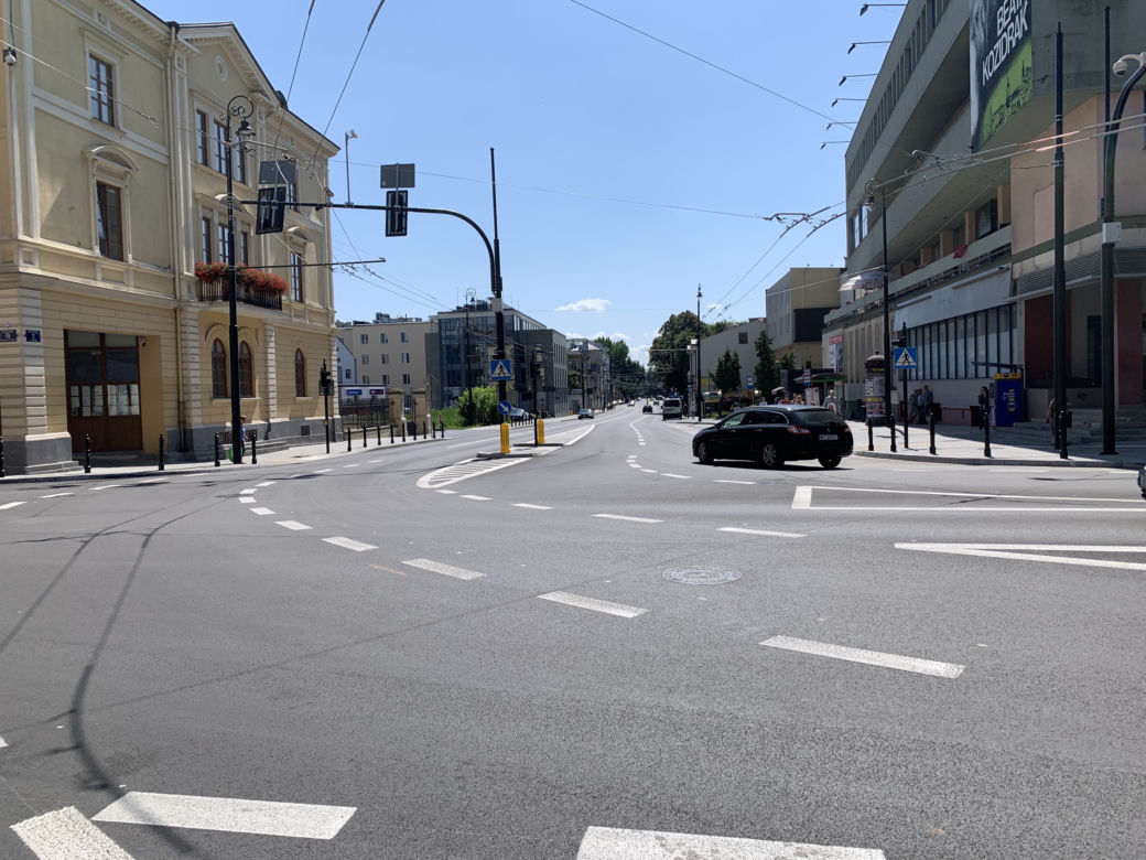 Aleje Racławickie w Lublinie już po remoncie