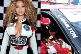 Beyonce pokazała za dużo ciała podczas wyścigu F1. Lewis Hamilton zaprosił ją do Ferrari