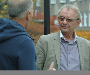 Pierwsza miłość. Karol Weksler (Karol Strasburger), Andrzej (Jerzy Bończak)
