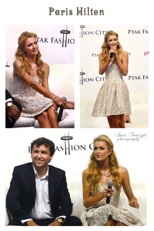 Paris Hilton na Międzynarodowych Targach Mody w Ptaku