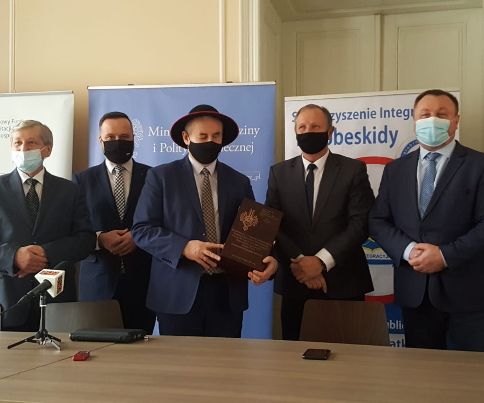 Minister w Łodygowicach