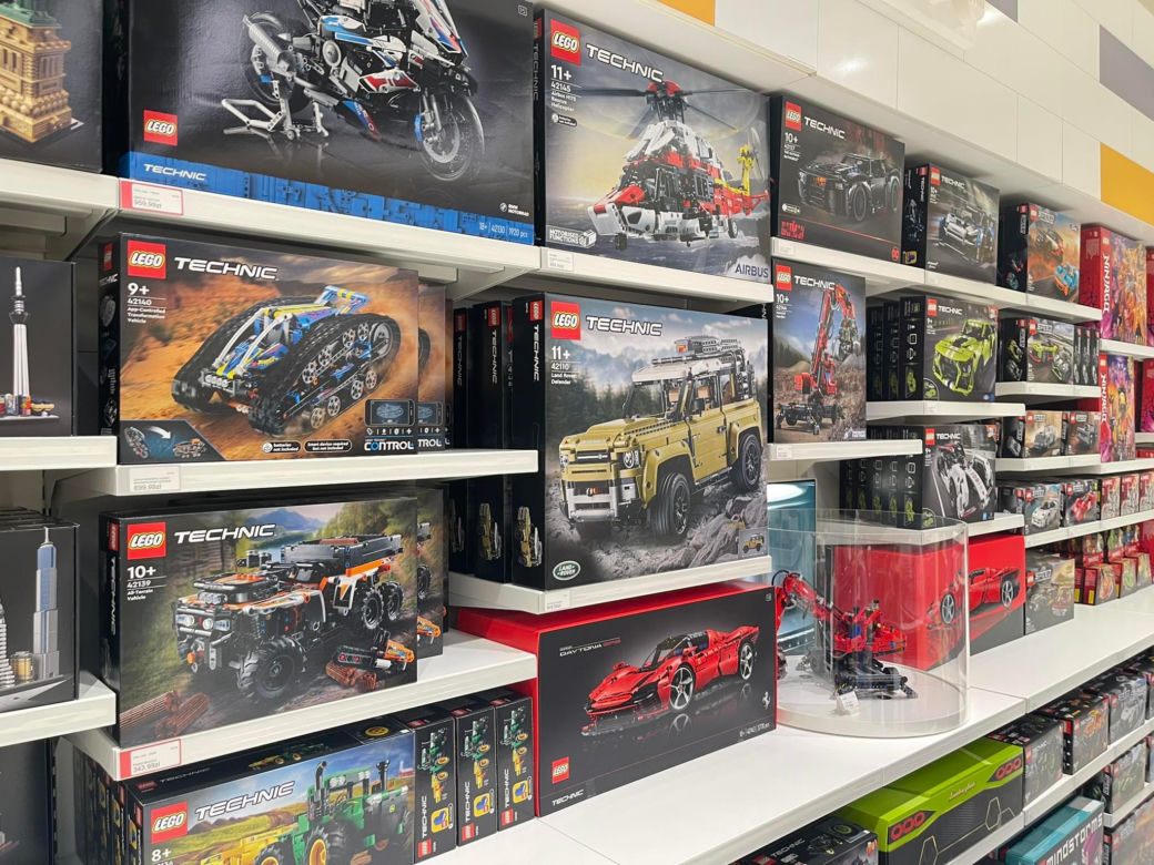 Łódź. Sklep Lego w Manufakturze