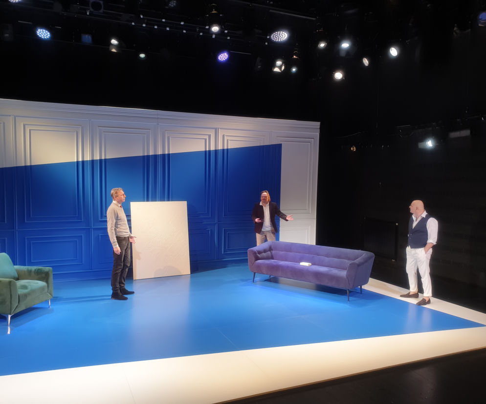 W Teatrze Wybrzeże trwają ostatnie przygotowania do spektaklu Sztuka