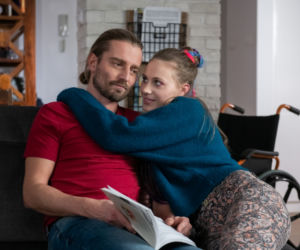 Na Wspólnej, odc. 3073. Daria (Patrycja Topajew), Adam (Marcin Rogacewicz)