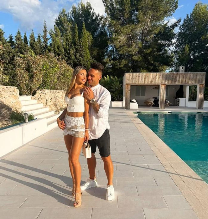 Agustina Gandolfo i Lautaro Martinez