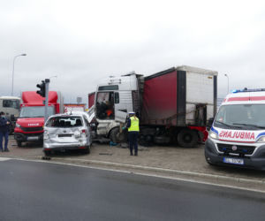 Karambol w Rzgowie