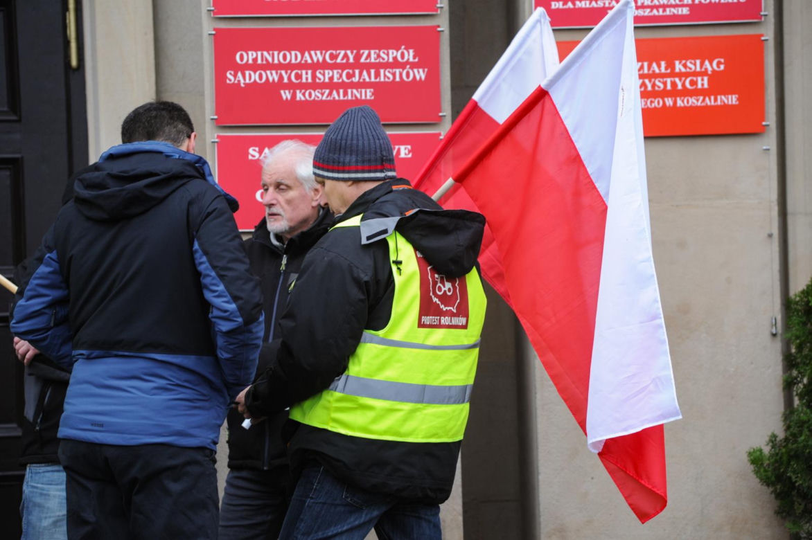   W całym kraju protesty ostrzegawcze rolników. Największy w Elblągu [ZDJĘCIA]
