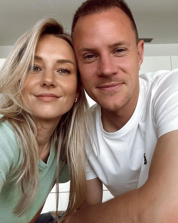 Lewandowska z nowymi koleżankami w Barcelonie