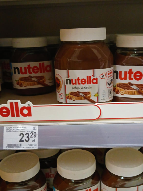 Ceny Nutelli w Polsce
