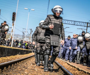 Tak policjanci przygotowują się do starć z pseudokibicami