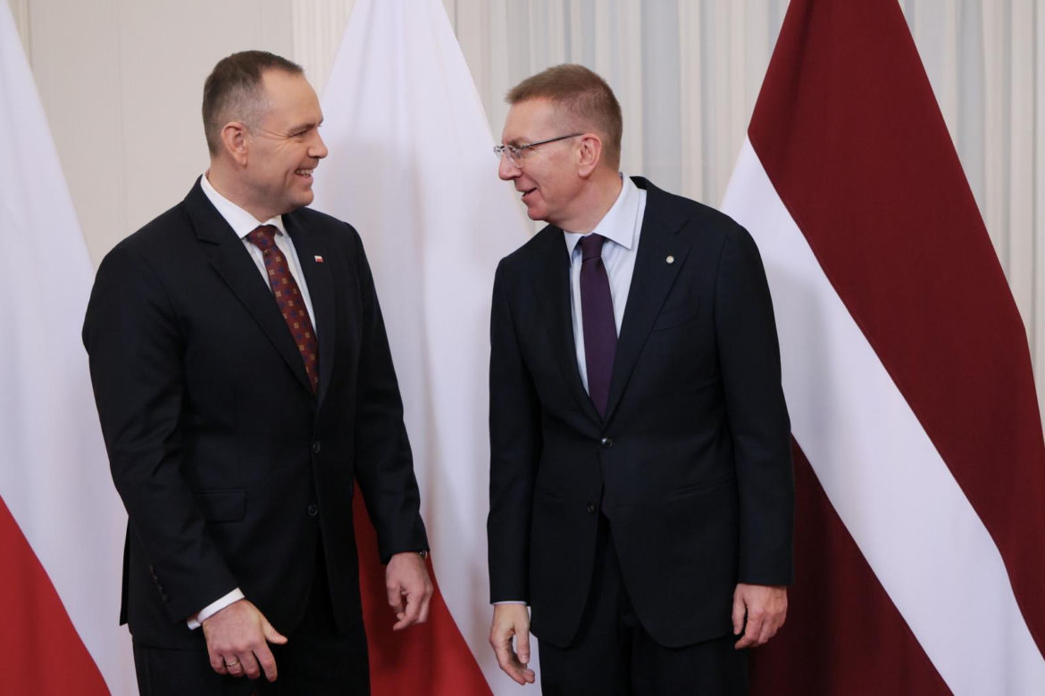 Prezydent Karol Nawrocki z wizytą na Łotwie. Główne tematy to bezpieczeństwo i sytuacja na Bałtyku