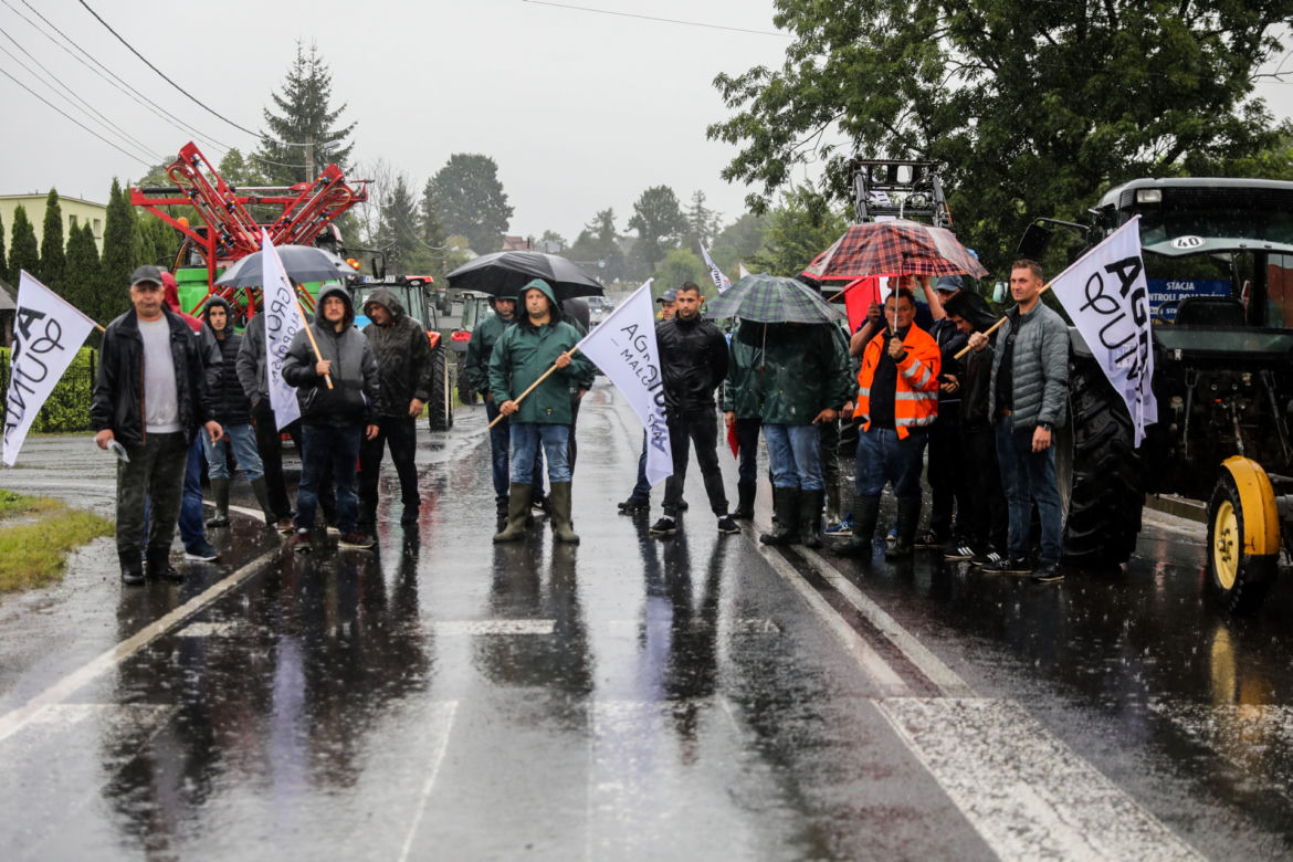 Protest rolników