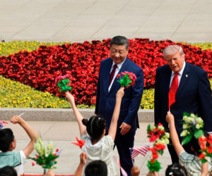 Trump w Chinach! Zobacz spotkanie. Wielki przywódca, fantastyczna przyszłość