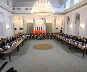 Politycy zjechali do Pałacu Prezydenckiego na Radę Bezpieczeństwa Narodowego